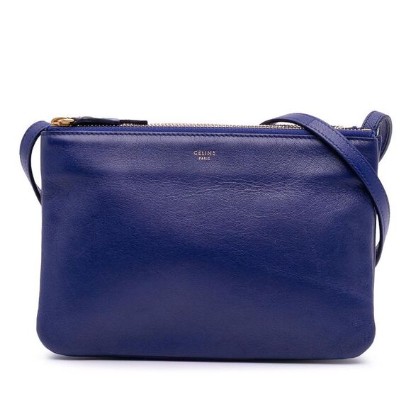 Pre Loved celine Women Blue Crossbody Bags - Picture 1 of 8